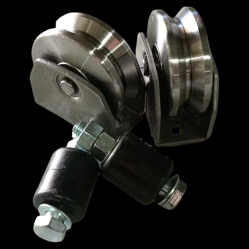 Slide Wheel Set; ""80mm V Profile""; U Bracket;12 - CP52U (#1)